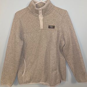 Women’s L.L.Bean Sweater Fleece Pullover Sailcloth